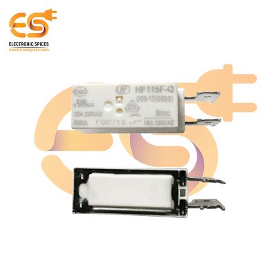 JQX-115F-Q/009-1D Through Hole 9V 16A 6-Pin SPST Miniature Quick Connect Terminals Relay